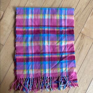 Colorful Plaid Scarf